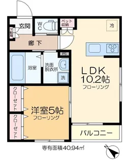 Largo【2階】の間取り