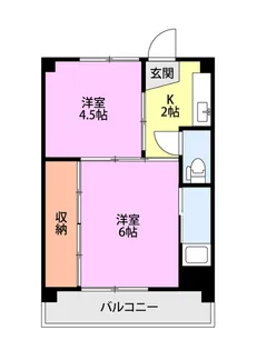 アシスト上越マンション I【1階】の間取り
