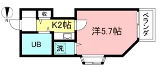 東京都国分寺市東元町2【アパート】の間取り