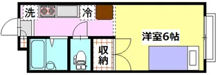 メゾンソレイユII【3階】の間取り