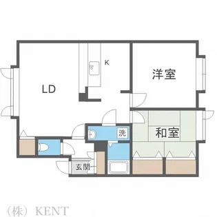 カサフロールII【2階】の間取り