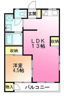 パークヒルズ【1階】の間取り