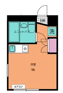 ルームみやまえ【1階】の間取り