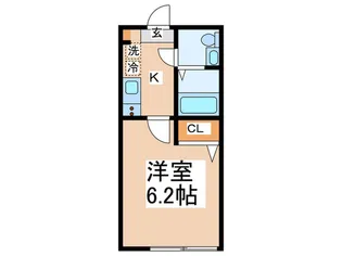 アザーレ・レーヴ淵野辺【3階】の間取り
