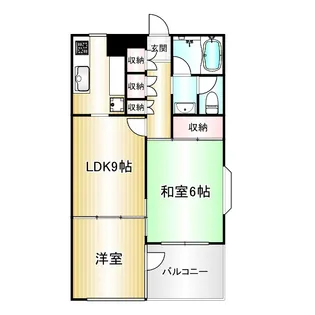 アーバン祖師谷【2階】の間取り
