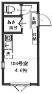 アーバンプレイス阿佐ヶ谷III【1階】の間取り