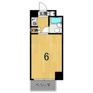 シリウス星の子【10階】の間取り