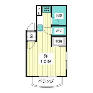 シェリール砂子【8階】の間取り