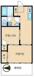 メゾンブランシュ【1階】の間取り