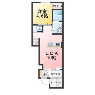 クルール【1階】の間取り