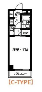 シャロン小手指【3階】の間取り
