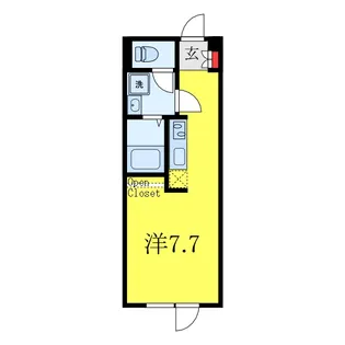 アトリオフラッツ西池袋【1階】の間取り