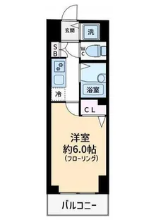 フェニックス日本橋蛎殻町【7階】の間取り