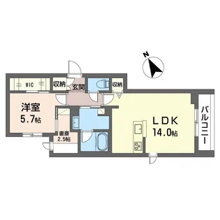 轡田荘【2階】の間取り