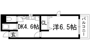 カーサ芙蓉【3階】の間取り