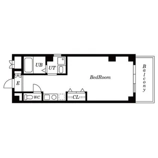 フレンテ靭公園【7階】の間取り