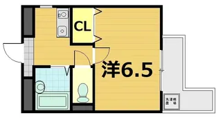 サンシーガルIII【3階】の間取り