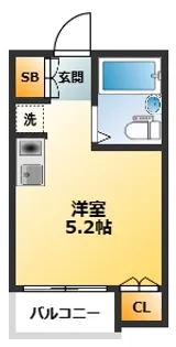 花水木ハウス【3階】の間取り