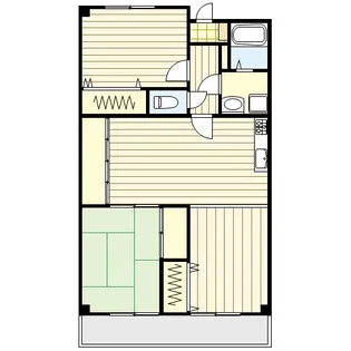 ヒルサイドパーク【2階】の間取り