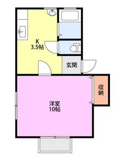 ハイムラーク【2階】の間取り