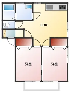 アクティブシティ南栄 C棟【1階】の間取り