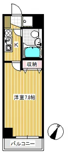 シティハイツ新小岩【4階】の間取り