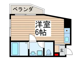 エムズガーデンI【2階】の間取り