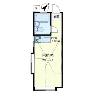 ハウスプラム【2階】の間取り