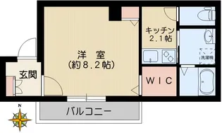メゾン関口K.K【1階】の間取り