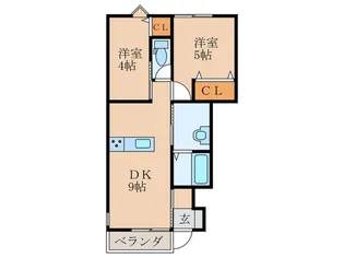 LA VITA築城 I【1階】の間取り