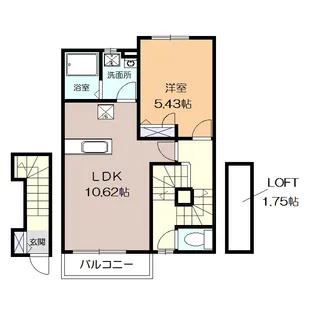 MJヒルズ【2階】の間取り