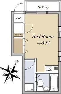 ヴェルディ千石【1階】の間取り