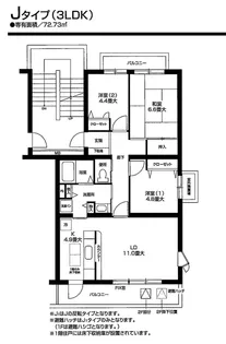 オクトス市ヶ尾【2階】の間取り