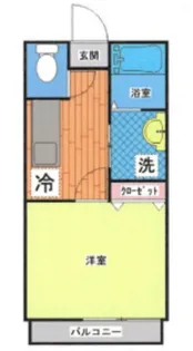 コンフォートハマ【2階】の間取り