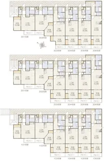 ラ・コンシェリー東千葉【1階】の間取り