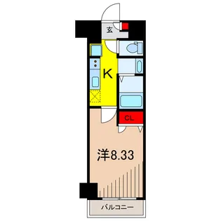 Carre S.I【6階】の間取り