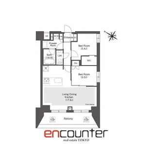 オアーゼ文京大塚【4階】の間取り
