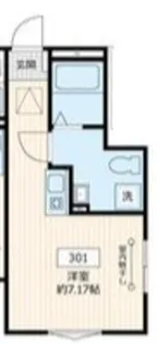 ブルームコート谷塚【3階】の間取り