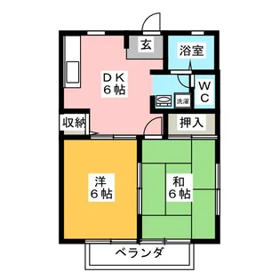 グリーンステージ柱 C【2階】の間取り