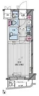 リヴシティ平和島【1階】の間取り