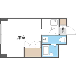 アルファアパル菊水【3階】の間取り