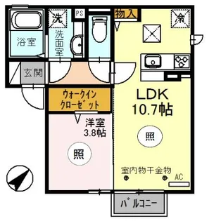 AITORアイトール【2階】の間取り