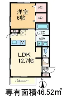 ルミエール王子【1階】の間取り