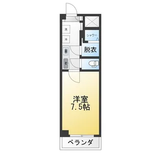 CASAMIA【3階】の間取り