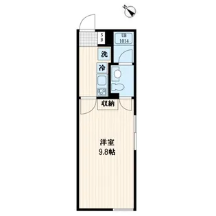 Fullea久が原【4階】の間取り