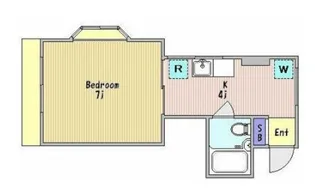 レジデンス永坂【2階】の間取り