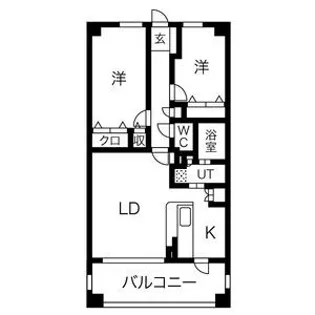 プレディアスタイル千種北【旧 千種北マンション】【2階】の間取り