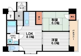 第3桃井ビル【4階】の間取り