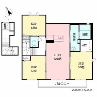 マ メゾン 青山【2階】の間取り