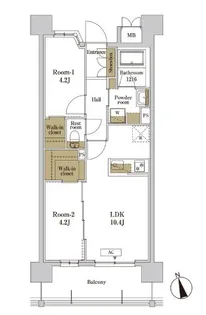 RJRプレシア川口【3階】の間取り